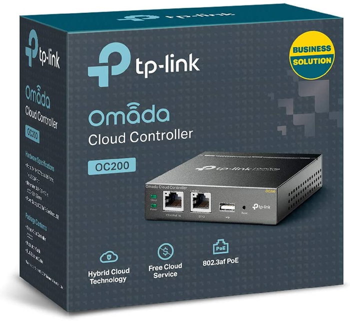 TP-Link Omada OC200 Controlador de Red Negro